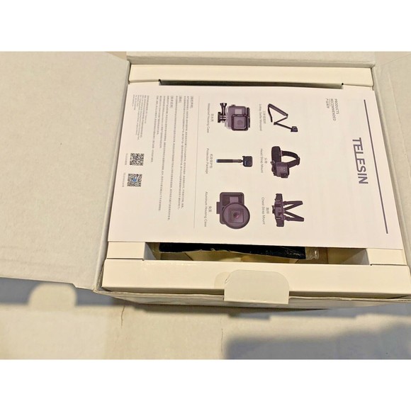 TELESIN 6'' 30M Underwater Housing Dome Port Floaty Hand Grip for GoPro Hero 8 - Picture 7 of 10